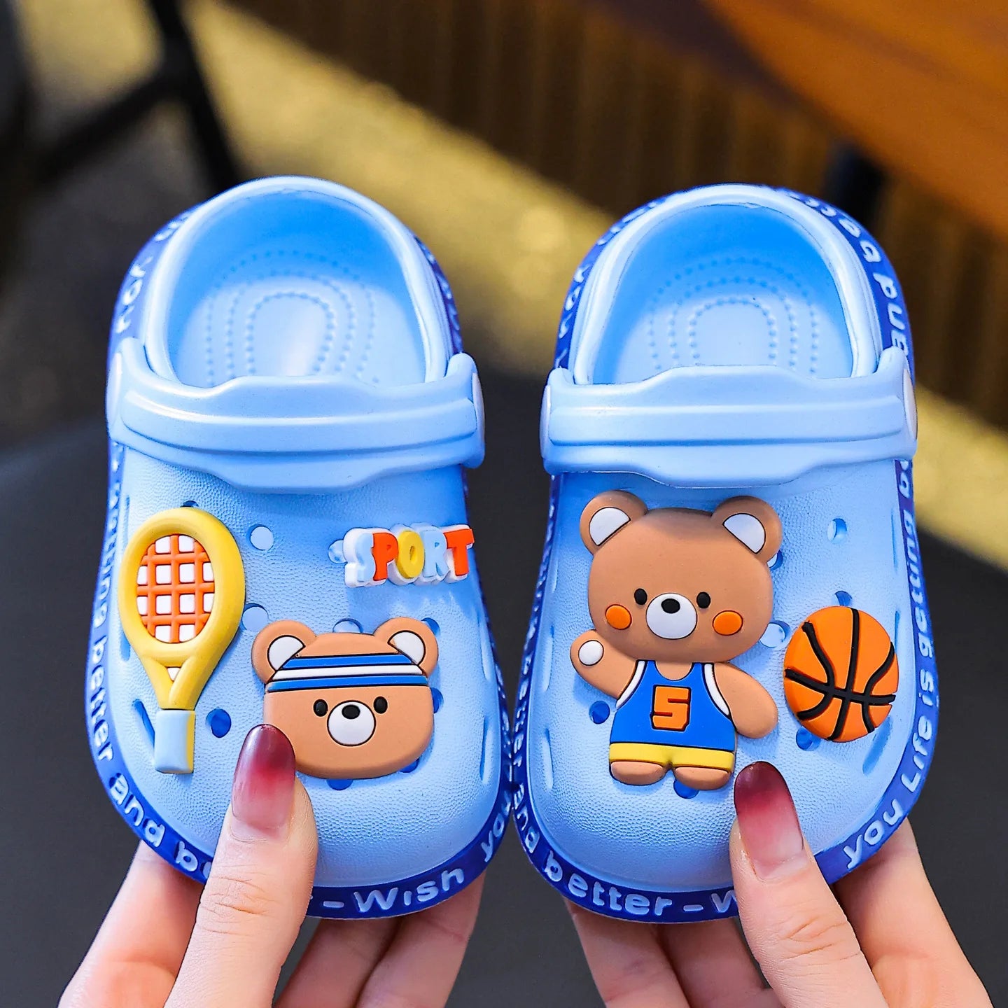 Sandalias Infantiles Osito