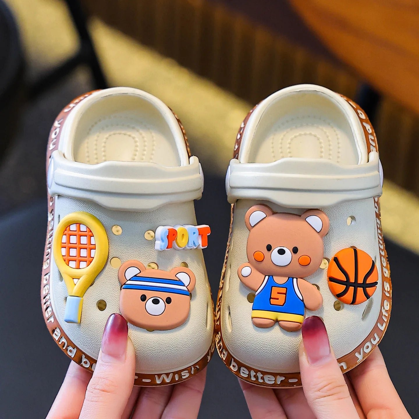 Sandalias Infantiles Osito